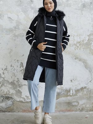 Elora Kapitone Şişme Yelek Siyah Elora Kapitone Şişme Yelek Siyah