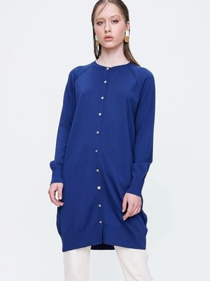 Merserize Triko Hırka Orta Boy H Saks