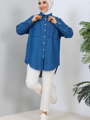 Kot Gömlek Lacivert