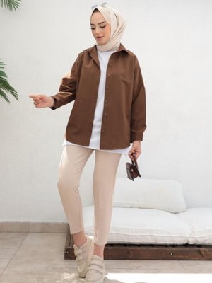 Klasik Gömlek Kahve Klasik Gömlek Kahve