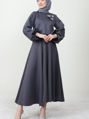 Prenses Skuba Takım Koyu Gri