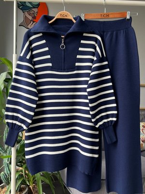 Fermuarlı Alt Üst Triko Takım