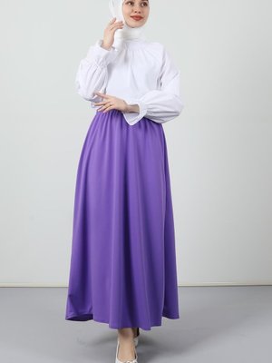 Kloş Etek Lavanta Kloş Etek Lavanta