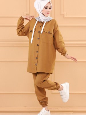 Tunik + Pantolon Taba