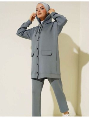 Kadın Çıt Kapamalı Eşorfman Takımı