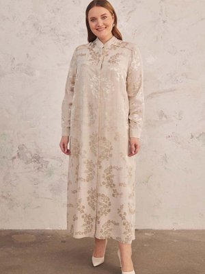 Çiçek Jakrlı Ferace Çiçek Jakrlı Ferace