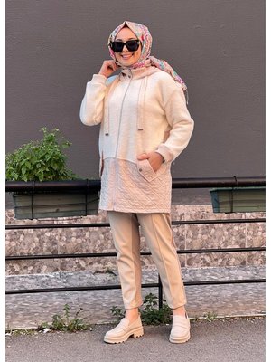 Tay Tüyü Kap Ekru Tay Tüyü Kap Ekru