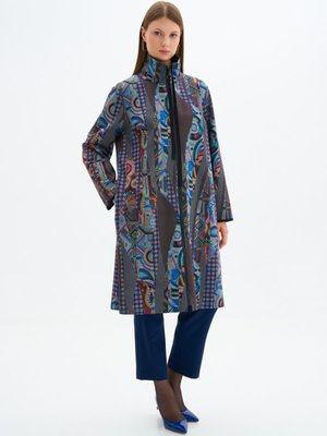 Fermuarlı Desenli Spor Kap Fermuarlı Desenli Spor Kap