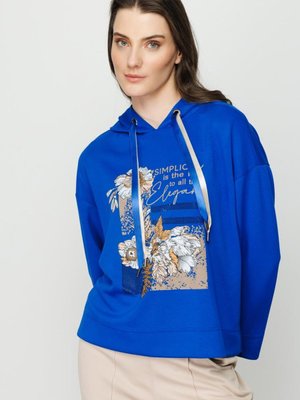 Saks Önü Baskılı Sweatshirt