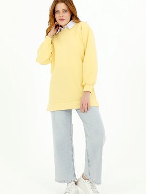 Milan Balon Kol Tunik Sarı