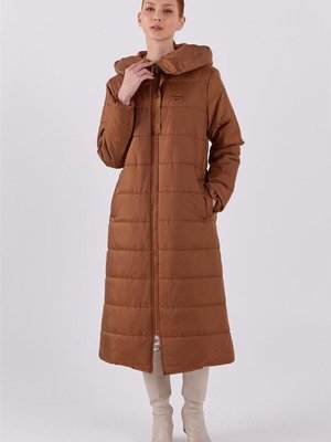 Dik Yakalı Anorak Camel Mont Dik Yakalı Anorak Camel Mont