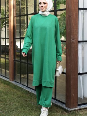 Gülseli Arma Detay Takım Yeşil