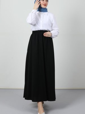 Kloş Etek Siyah Kloş Etek Siyah