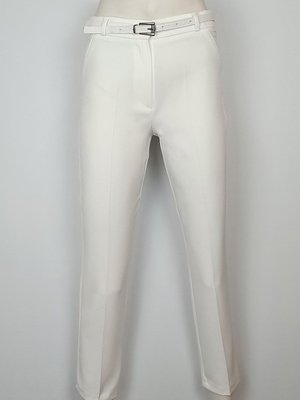 Bilek Boy Kumaş Pantolon Beyaz Bilek Boy Kumaş Pantolon Beyaz