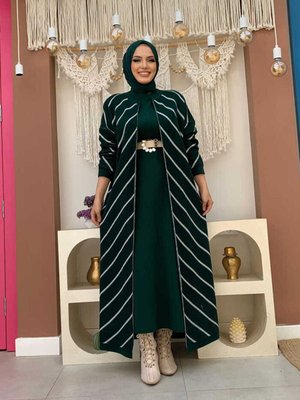 Triko Hırka Zümrüt