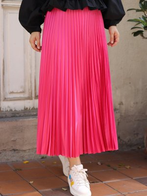 Lariva Pembe Saten Etek