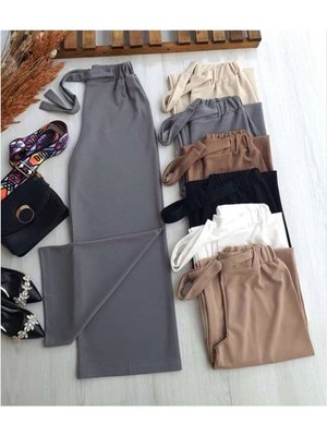 Bol Paça Beli Lastikli Pantolon