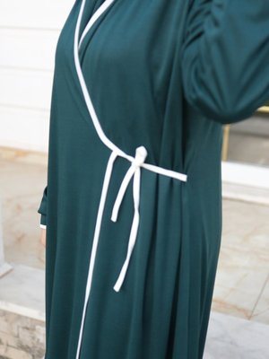 Tek Parça Kolay Kullanımlı Namaz Kıyafeti Biyeli