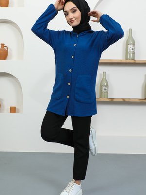 Kapşonlu Cepli Gömlek