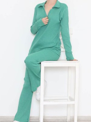 Polo Yaka Fitilli Takım Benetton