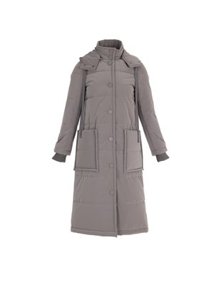 Kapüşonlu Kapitone Mont