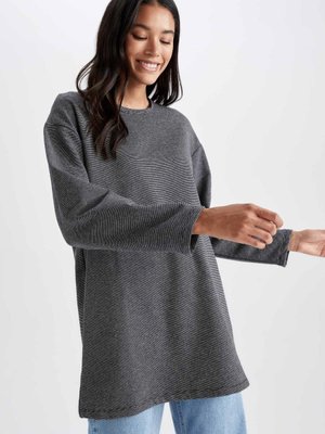 Regular Fit Uzun Kollu Tunik