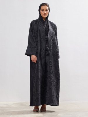 Siyah Galia Abaya Set