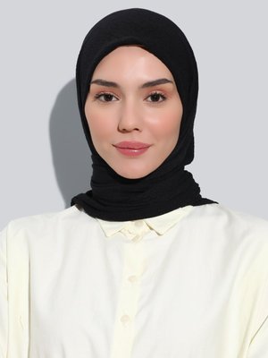 Siyah Mio Caz Eşarp Siyah Mio Caz Eşarp