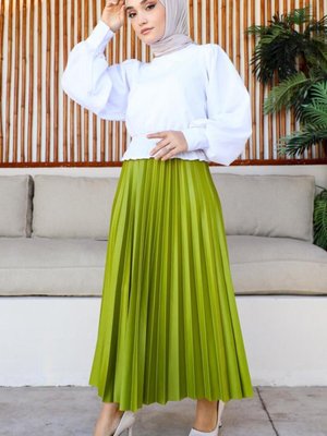 Piliseli Etek Yağ Yeşili