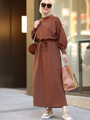 Noa Kahverengi Elbise