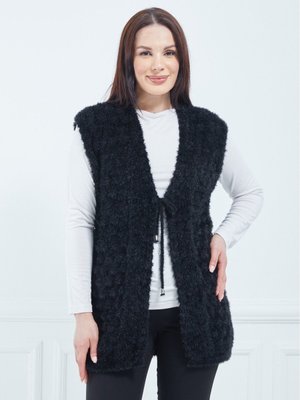 Siyah Yumoş Gelin Yelek