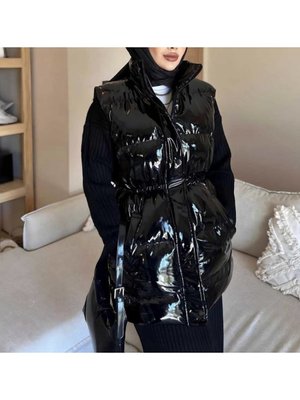 Premium Rugan Tesettür Şişme Yelek