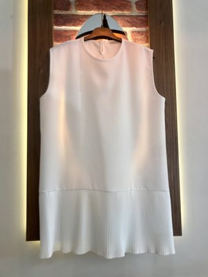 Piliseli Kolsuz Ekru Gömlek Içlik Oscar Crep