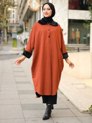 Taba Düğmeli Panço