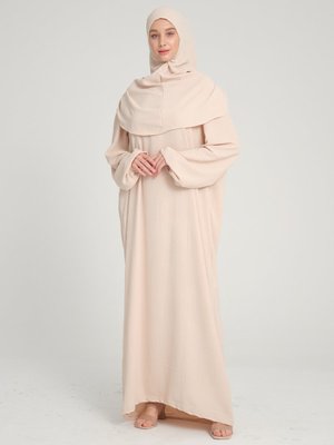 Ahuse Namaz Elbisesi Tas Rengi Ahuse Namaz Elbisesi Tas Rengi