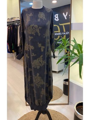 İnvee Cicek Desenli Elbise