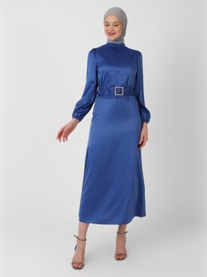 Merve Abiye Elbise İndigo
