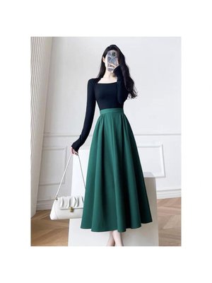 Kloş Etek Puf Scuba Kloş Etek Puf Scuba