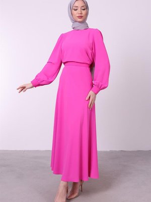 Yüksek Bel Etekli Takım Orkide36