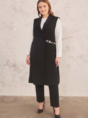 Kruvaze Kapama Abiye Yelek Kruvaze Kapama Abiye Yelek