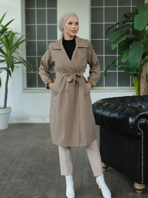 Kol Kemerli Trençkot