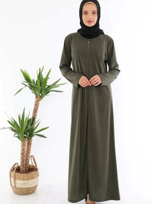 Fermuralı Namaz Elbisesi Ferace