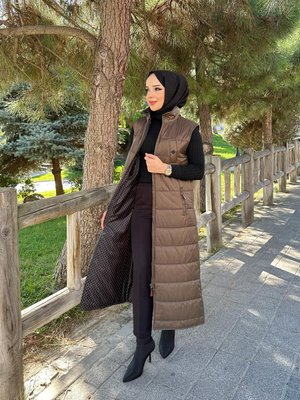 Uzun Kışlık Cm Kapitone Şişme Yelek Uzun Kışlık Cm Kapitone Şişme Yelek