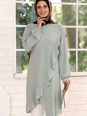 Fırfır Detaylı Tunik