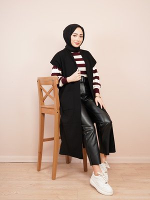 Kısa Kol Triko Yelek