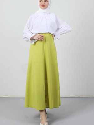 Kloş Etek Yağ Yeşil Kloş Etek Yağ Yeşil