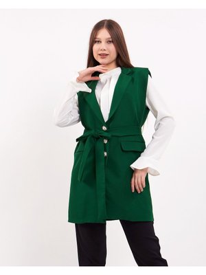 Blazer Kuşaklı Yelek Blazer Kuşaklı Yelek