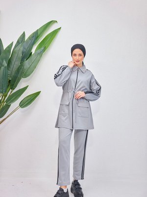 Gri Şeritli İkili Takım