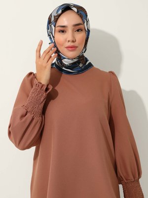 Çok Renkli Milena Tasarım İpeksi Twill Eşarp