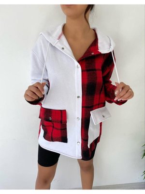 Kapşonlu Oduncu Gömleği